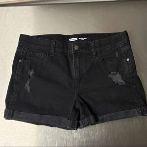 Old Navy Black Jean Shorts